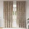Image de Rideaux En Velours 2 Pcs Champagne 225 X 140 Cm Velours Vidaxl
