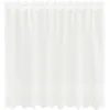 Image de Rideau en dentelle - vidaXL - Blanc - Polyester - 120x150 cm - Filtrant la lumière - Panneaux de confidentialité