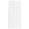 Image de Rideau en dentelle - vidaXL - Blanc - 260x200 cm - Polyester - Filtrant la lumière - Occultant - Lavable en machine