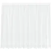 Image de Rideau en dentelle - vidaXL - Blanc - Polyester - 160x300 cm - Filtrant la lumière - Occultant
