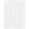 Image de Rideau en dentelle - vidaXL - Blanc - Uni - Polyester - 240x300 cm - Léger - Durable - Lavable en machine à 40°C