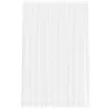 Image de Rideau en dentelle - vidaXL - Blanc - 300x300 cm - Polyester - Filtrant la lumière - Occultant - Lavable en machine