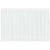 Image de Rideau en dentelle floral - vidaXL - Blanc - 140x400 cm - Polyester - Filtrant la lumière - Léger - Durable