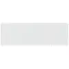 Image de Vidaxl rideau en dentelle floral blanc 240 x 1200 cm polyester