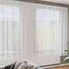 Image de Rideau en dentelle - vidaXL - Blanc - Polyester - 245x1200 cm - Filtrant la lumière - Léger - Lavable en machine à 40°C