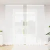 Image de Rideau En Dentelle Floral Blanc 280 X 200 Cm Polyester Vidaxl