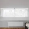 Image de vidaXL Rideau en Dentelle Floral Blanc 120 x 300 cm Polyester 4107893