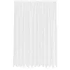 Image de Rideau en dentelle floral - vidaXL - 300x300 cm - Blanc - Polyester - Filtrant la lumière - Panneaux de confidentialité