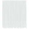Image de Rideau en dentelle floral - vidaXL - Blanc - Polyester - 260x400 cm - Filtrant la lumière - Panneaux de confidentialité