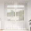 Image de Rideau En Voile 2 Pcs Crème 225 X 140 Cm Polyester Vidaxl