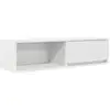 Image de Vidaxl meuble tv blanc 100x31x25,5 cm bois d'ingénierie