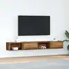 Image de Meubles Tv 2 Pcs Vieux Bois 100x31x25,5 Cm Bois D'ingénierie Vidaxl