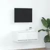 Image de Meuble Tv Blanc 60x31x25,5 Cm Bois D'ingénierie Vidaxl