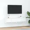 Image de Meubles Tv 2 Pcs Blanc 60x31x25,5 Cm Bois D'ingénierie Vidaxl