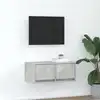 Image de Meuble Tv Gris Béton 60x31x25,5 Cm Bois D'ingénierie Vidaxl