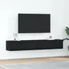 Image de Meuble Tv 2 Pcs Chêne Noir 80x31x25,5 Cm Bois D'ingénierie Vidaxl