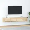 Image de Meubles Tv 2 Pcs Chêne Sonoma 80x31x25,5 Cm Bois D'ingénierie Vidaxl