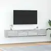 Image de Meubles Tv 2 Pcs Sonoma Gris 80x31x25,5 Cm Bois D'ingénierie Vidaxl