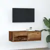 Image de Meuble Tv Vieux Bois 80x31x25,5 Cm Bois D'ingénierie Vidaxl