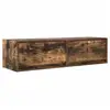 Image de Vidaxl meuble tv chêne fumé 100 x 31 x 25,5 cm bois d'ingénierie