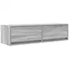 Image de Vidaxl meuble tv sonoma gris 100 x 31 x 25,5 cm bois d'ingénierie