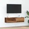 Image de Meuble Tv Bois Ancien 100 X 31 X 25,5 Cm Bois D'ingénierie Vidaxl