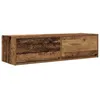 Image de Meuble TV Bois Ancien - vidaXL - 100x31x25.5 cm - Bois dingénierie - 2 tiroirs - Moderne - Assemblage requis