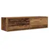 Image de Vidaxl meuble tv 100 x 31 x 25,5 cm bois ancien bois d'ingénierie