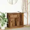 Image de Buffet Avec Tiroir Vieux Bois 71x35x65 Cm Bois D'ingénierie Vidaxl