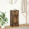 Image de Buffet Chêne Fumé 29,5x34x76 Cm Bois D'ingénierie Vidaxl