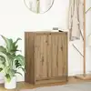 Image de Buffet Chêne Artisanal 57x34x76 Cm Bois D'ingénierie Vidaxl