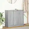 Image de Buffet Sonoma Gris 85x34x76 Cm Bois D'ingénierie Vidaxl
