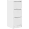Image de Vidaxl buffet blanc 29,5x34x76 cm bois d'ingénierie