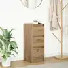 Image de Buffet Chêne Artisanal 29,5x34x76 Cm Bois D'ingénierie Vidaxl