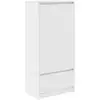 Image de Vidaxl armoire avec tiroir blanc 55,5x34x119,5 cm bois d'ingénierie