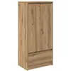 Image de Vidaxl armoire avec tiroir chêne artisanal 55,5x34x119,5 cm