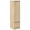 Image de Vidaxl buffet haut chêne sonoma 29,5x34x119,5 cm bois d'ingénierie