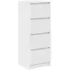 Image de Vidaxl buffet blanc 37,5x35x99 cm bois d'ingénierie