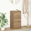 Image de vidaXL Buffet chêne artisanal 37 5x35x76 cm bois dingénierie 861732