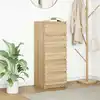 Image de Buffet Avec Tiroirs Chêne Sonoma 37,5x35x99 Cm Bois Ingénierie Vidaxl