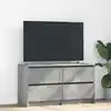 Image de Meuble Tv Gris Béton 100x35x54 Cm Bois D'ingénierie Vidaxl