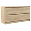 Image de Vidaxl meuble tv chêne sonoma 100x35x54 cm bois d'ingénierie