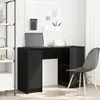 Image de Bureau - Chêne noir - 120x42x76 cm - Bois dingénierie - Montage facile