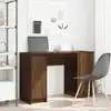 Image de Bureau Chêne Marron 120x42x76 Cm Bois D'ingénierie Vidaxl