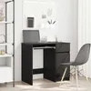 Image de Bureau chêne noir 86x49x76 cm bois d ingénierie