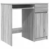 Image de Vidaxl bureau sonoma gris 86x49x76 cm bois d'ingénierie