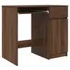 Image de Vidaxl bureau chêne marron 86x49x76 cm bois d'ingénierie