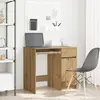 Image de Bureau Chêne Artisanal 86x49x76 Cm Bois D'ingénierie Vidaxl