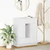 Image de Buffet Avec Tiroirs Et Portes Blanc 73x31x90 Cm Vidaxl