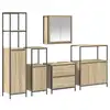 Image de Vidaxl ensemble de mobilier de salle de bain avec étagère 5 pcs beige